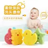 Linda Esponja de Celulosa de Madera Comprimida Natural de Dibujos Animados para Baño Infantil, Esponja de Limpieza, Estropajo, Absorbente, Suave, Herramienta Mágica de Limpieza