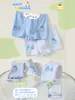 Roupa Íntima Infantil Boshinuo para Meninos, Leve e Macia, para Usar por Baixo, Estampa Divertida de Desenho Animado, Casual, Confortável, Respirável, Boxer Brief