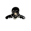 Pinza de pelo pequeña retro de temperamento nicho Hepburn Camelia ~ pinza para flequillo mini pinza de tiburón pinza para la cabeza de princesa