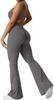 Macacões Flare Sem Manga Femininos Yeoreo Sexy Costas Abertas Tank t