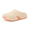 Pantuflas de Felpa Ondulada Cálidas de Algodón Estilo Pareja Antideslizantes Suela Gruesa para el Hogar EVA