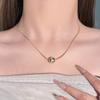 Collar de Perlas de Plata Esterlina S925 Accesorios para Mujer Nicho que No se Desvanece de Alta Gama Versátil Cadena Clavicular para Otoño e Invierno Cadena para Suéter