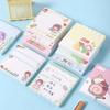 Bloc de Notas Cuadrado Fabricante Personaliza Lindo Dibujo Animado Diseño Simple con Logo Personalizable Cuaderno Portátil Caja de Regalo