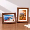 Marco de Fotos de Madera Retro Simple de 6 pulgadas para Mesa de Escritorio Marco de Rompecabezas 3D de 10 pulgadas Marco para Colgar en la Pared Uso Horizontal y Vertical Ventas Directas del Fabricante