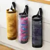 Venta al por mayor del fabricante Bolsa de basura de cocina Bolsa colgante de almacenamiento Montada en la pared Extraíble Conveniente Bolsa redonda Bolsa de almacenamiento misceláneo Dropshipping