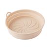 Amazon Freidora de aire tapete plegable de silicona para hornear redondo tapete para hornear cuadrado bandeja para freidora molde para hornear