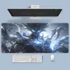 Alfombrilla de Ratón Grande Estilo Anime para E-Sports Borde Engrosado Antideslizante Pad para Escritorio de Gaming Pad para Teclado Portátil