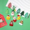 2026 Novos Acessórios para Árvore de Natal Resina Acessórios de Natal DIY Grampos de Cabelo DIY Presilhas de Cabelo de Natal Atacado Transfronteiriço