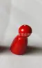 Juego de rompecabezas de colores piezas de ajedrez humanoides de madera damas de madera ajedrez volador al por mayor decoración de juego de mesa de madera DIY