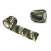 Cinta de camuflaje retráctil no tejida autoadhesiva sin adhesivo para exteriores, ideal para caza, ciclismo y bicicleta.