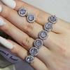 Conjunto de Joias Brincos Pulseira Feminina AliExpress Direto da Fábrica Nicho Sense s6059-e232