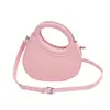 Bolso de Hombro Color Caramelo para Mujer 2023 Nuevo Estilo Simple Casual Moderno Irregular Bolso Cruzado Casual Versátil
