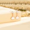Aretes de la Suerte Tres Vidas para Mujer Plata de Ley S925 Diseño Nicho de Alta Gama 2022 Nuevos Aretes de Moda Regalo de Navidad