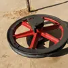Roda de polia de tipo fixo para cabo de aço de mineração, roda de polia de tipo flutuante, roda de guincho de elevação para perfuração de poços 300mm-- 2,3m