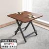 Mesa dobrável Mesa de jantar Mesa quadrada Mesa doméstica simples 1 m Mesa de jantar 90cm Mesa dobrável ao ar livre e cadeira para apartamento pequeno