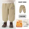 Pantalones Largos de Forro Polar para Niños Pantalones de Algodón de Invierno 2026 Ropa Nueva de Otoño e Invierno para Niños Pequeños Pantalones de Moda
