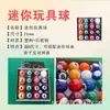 Bolas de Billar Snooker C para Adultos Estándar Resina Sólida Estilo Británico 52 Bolas Mesa de Billar Mini Infantil Bolas de Billar