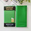 Papel perolado com impressão de ouro e prata, com listras e estrelas, para decoração de festa, 17g; Papel de seda color block para embrulho de presente; Em estoque