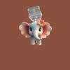 Tapón antipolvo de elefante de nariz larga, colgante decorativo para teléfono móvil para conector iPhone / Tipo-C