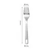 Set de cubiertos de acero inoxidable 410 para exteriores transfronterizo en stock, set de cubiertos occidentales portátil para el hogar y camping, juego de tres piezas de cuchillo, tenedor y cuchara