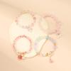 Pulsera Multicapa Personalizada Hecha a Mano con Cuentas Estilo Ins de Gama Alta para Mujer Pulsera Plegable de Cerámica Suave para Mujer Nicho