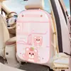 Bolsa de Almacenamiento para Respaldo de Asiento de Coche, Bolsita de Almacenamiento Colgante, Estilo Multifuncional de Dispensador de Pañuelos, Bolsa de Almacenamiento Trasera Personalizada para Asiento de Coche