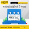 Vidias trifásico transmissor de corrente AC isolação saída módulo de conversão transmissão de corrente trifásica