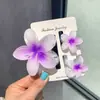 Pinza para el Cabello de Flor de Huevo 2025 para Cabello Semirecogido en la Parte Trasera de la Cabeza, Pinza de Tiburón de Tamaño Mediano, Pinza para el Cabello Grande