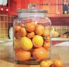 Botellas Selladas de Vidrio Especial en Lata para Tarro de Almacenamiento Pericarpiano Tarro de Té de Gran Capacidad de Grado Alimenticio Tarro de Almacenamiento Pericarpiano