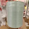 Cinta de satén de doble cara de 3 cm de ancho, 900 yardas, 3 cintas blancas estándar, 1 cinta negra, 1 cinta blanca, cinta A12 con acabado satinado