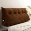 Almofada triangular para cabeceira de cama, travesseiro para cama, encosto grande, proteção para cintura, almofada para costas, tatame, bolsa macia, transversal, simples, janela saliente, sala de estar