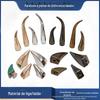 Fábrica atacado punk big bull horn curvo parafuso de cabeça afiada rebite diy acessórios de vestuário acessórios decorações acessórios