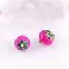 Botones de Ágata Rojo Rosa Natural Puro, Nuevos Accesorios de Hebilla Cheongsam Dinastía Han Chinoiserie, Botones Decorativos, Accesorios de Ropa Chinoiserie