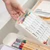 Cajón de Almacenamiento Debajo del Escritorio Caja de Almacenamiento Invisible Caja para Bolígrafos Estante de Almacenamiento Tipo Cajón Estante de Almacenamiento Tipo Cajón Papelería de Oficina Caja Pequeña