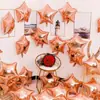 Globos de Papel de Aluminio en Forma de Corazón de 18 Pulgadas para Decoración de Bodas, Fiesta del Día de San Valentín, Globos de Corazón Flotantes al por Mayor