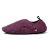 Pantuflas de algodón con forro polar para hombre y mujer, zapatos cómodos, antideslizantes, de suela suave, para interiores y fitness, para otoño e invierno.