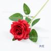 Simulação Pequena Rosa Europeia Ramo Único Tecido de Seda Flor Artificial Estilo Europeu Casa Sala de Estar Decoração Suave Shopping Center Vitrine Expositores Layout
