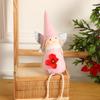Muñeco de ángel transfronterizo, adorable niña de piernas largas, adorno navideño, colgante de ángel de peluche de dibujos animados.