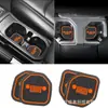 Adecuado para JEEP Wrangler Coaster Ranura de Puerta JEEP Wrangler JL Portavasos Alfombrilla Antideslizante Comercio Exterior Transfronterizo 4 Piezas