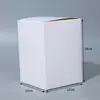 Caixa de Papelão Branca Spot Caixa Retangular Espessa Branca Caixa de Embalagem Caixa Colorida de Papel Branco Caixa de Embalagem para Presente Pode Ser Personalizada