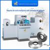 Máquina de Corte Automática Multi-Faixa, Máquina de Corte de Banda Estreita de Metal para Folha de Alumínio, Especializada para Cortar Tiras de Ouro, Prata, Estanho e Cobre