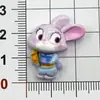 Nuevos Animales de Dibujos Animados de Resina Accesorios Lindos Imanes para Refrigerador DIY Funda de Teléfono Llavero Pasador Hebilla de Zapato