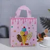 Bolsas Ecológicas Impresas Creativas, Bolsas de Regalo Coloridas de Helado, Bolsas de Compras, Bolsas de Regalo para Fiestas, Bolsas para Dulces de Halloween