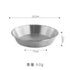 Plato Pequeño de Acero Inoxidable 304 para Guarniciones, Salsa de Tomate, Plato para Condimentos, Plato Occidental para Filete, Plato para Salsa de Pimienta Negra, Plato para Kimchi