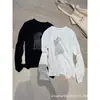 Camiseta estampada de manga larga estilo coreano, corte relajado, para mujer, nueva colección otoño 2026, cuello redondo, corte holgado, top moderno y estilizado