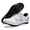 Juego de Zapatos de Bloqueo para Bicicleta de Carretera 2026, Suela Dura, Transpirables para Verano, Zapatos de Ciclismo sin Bloqueo, Zapatos de Bicicleta con Doble Hebilla