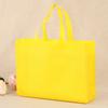 Bolsa no tejida en blanco disponible en stock, bolsa de regalo para ropa, bolsa de compras de supermercado, bolsa de embalaje personalizada para llevar té con leche, barbacoa, personalizada
