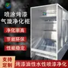 Gabinete de Vórtice de Agua Gabinete de Pintura en Spray Acero Inoxidable Purificación Niebla de Pintura Taller Industrial Gases de Escape Gabinete de Purificación de Vórtice Equipo de Tratamiento