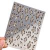 Nuevos stickers para uñas de flores de demonio exquisitos de gelatina tridimensional líquida con hielo a través con adhesivo decoraciones para uñas al por mayor