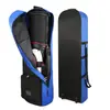 Bolsa de viaje para golf de fábrica, hecha de nailon, plegable, con ruedas convenientes, adecuada para equipaje facturado de aerolínea, bolsa de golf al por mayor
